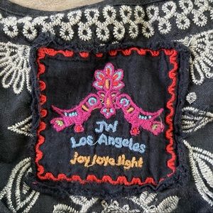 Johnny Was Los Angeles Linen embroidered dress